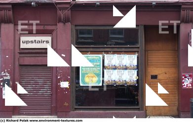 Photo Texture of Building Shop