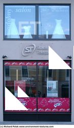 Photo Texture of Building Shop