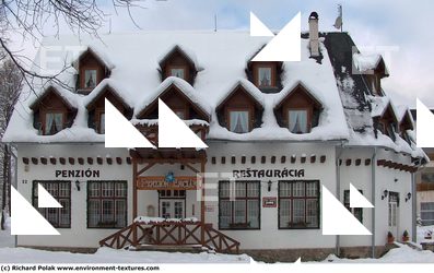 Photo Texture of Building Shop