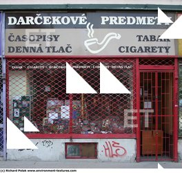 Photo Texture of Building Shop