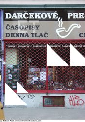 Photo Texture of Building Shop