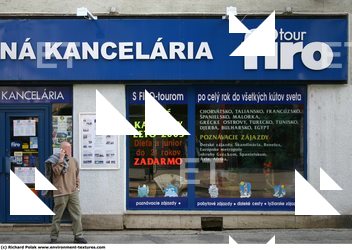 Photo Texture of Building Shop