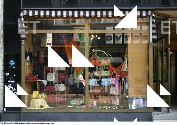 Photo Texture of Building Shop