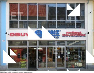 Photo Texture of Building Shop