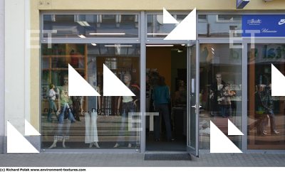 Photo Texture of Building Shop