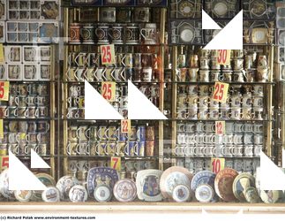 Photo Texture of Building Shop