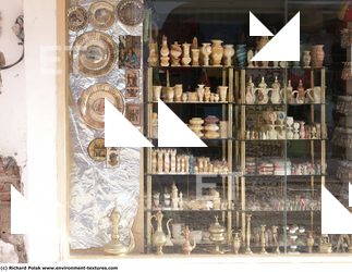 Photo Texture of Building Shop