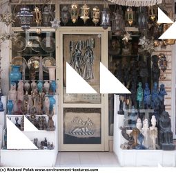 Photo Texture of Building Shop, photo texture