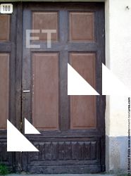 Single Old Wooden Doors