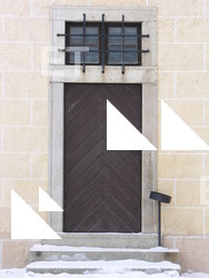 Single Old Wooden Doors