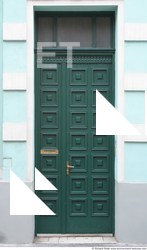 Single Old Wooden Doors