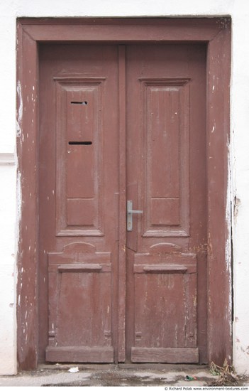 Double Wooden Doors