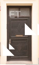 Single Old Wooden Doors