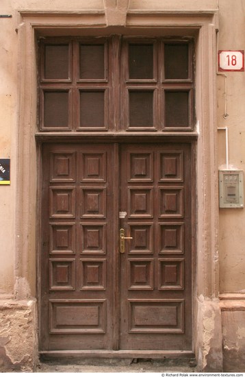 Double Wooden Doors