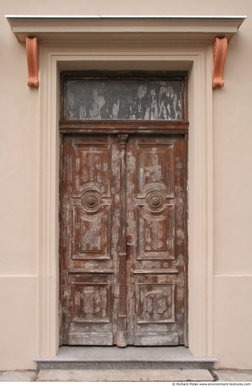 Double Wooden Doors