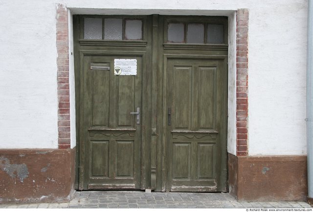 Double Wooden Doors