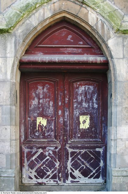 Double Wooden Doors