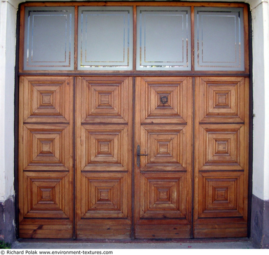 Double Wooden Doors