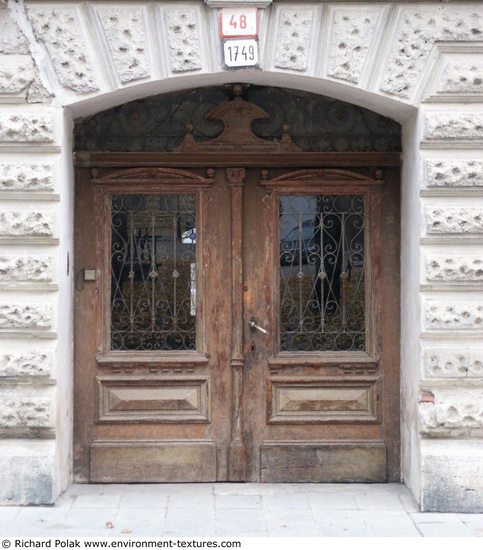 Double Wooden Doors