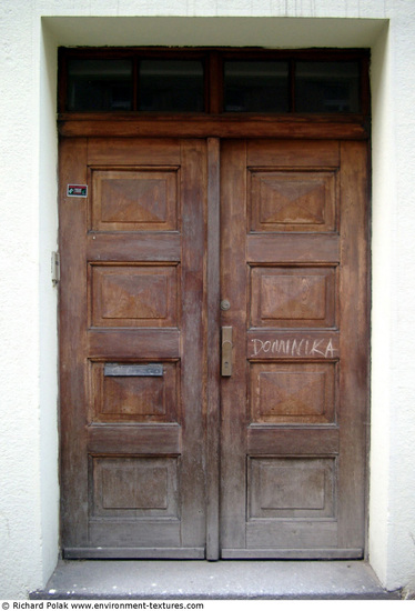 Double Wooden Doors