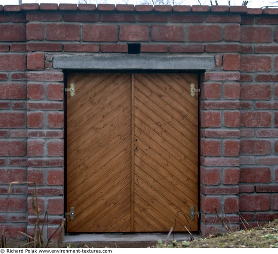 Double Wooden Doors