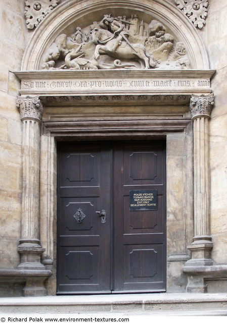 Ornate Wooden Doors