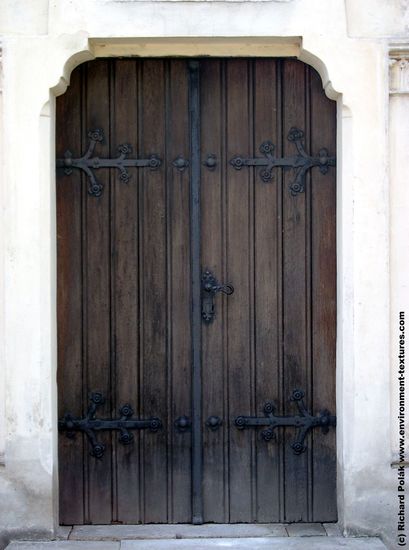 Double Wooden Doors