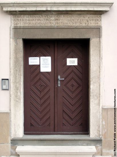 Double Wooden Doors