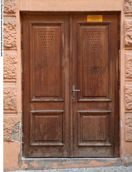 Double Wooden Doors