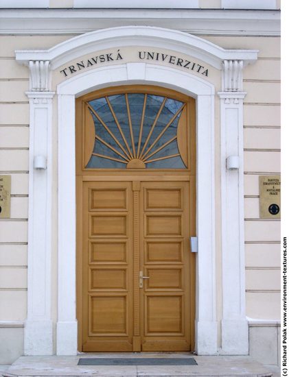 Single Old Wooden Doors