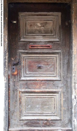 Single Old Wooden Doors