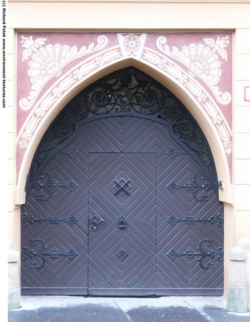 Ornate Wooden Doors