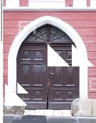 Double Wooden Doors