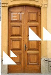 Double Wooden Doors