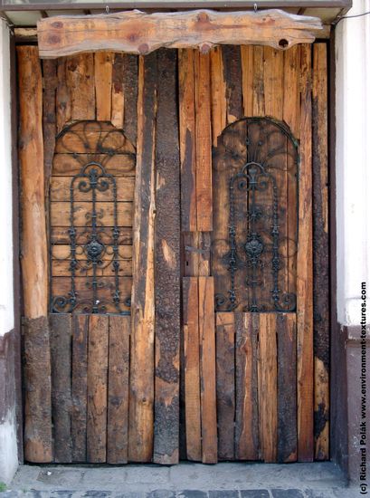 Double Wooden Doors