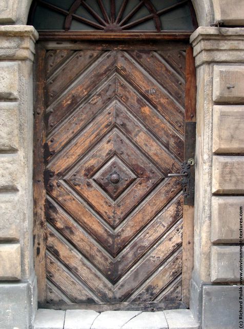 Single Old Wooden Doors