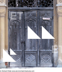 Ornate Wooden Doors