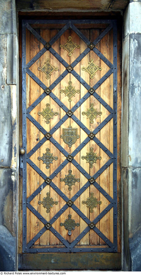 Ornate Wooden Doors