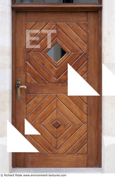 Single Old Wooden Doors