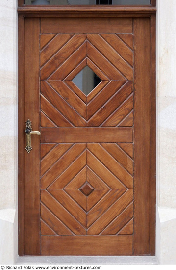 Single Old Wooden Doors