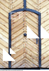 Single Old Wooden Doors