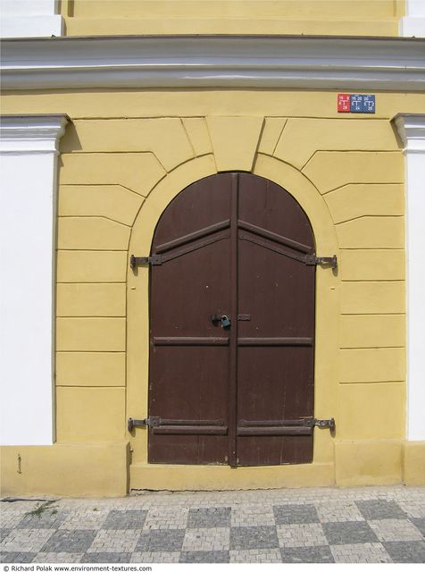 Double Wooden Doors