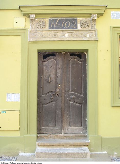 Double Wooden Doors