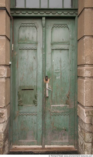 Double Wooden Doors