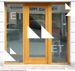 Single New Wooden Doors