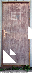 Single Old Wooden Doors