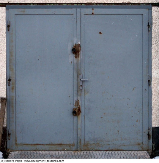 Double Metal Doors