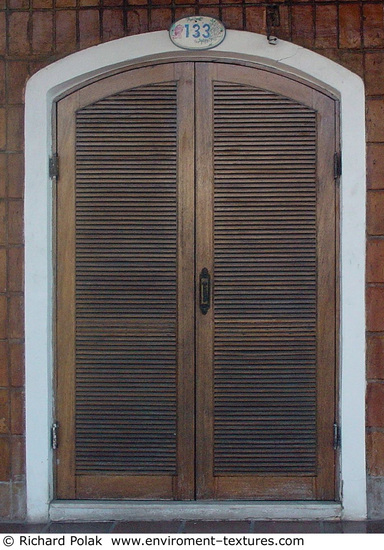 Double Wooden Doors