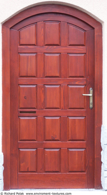 Single New Wooden Doors