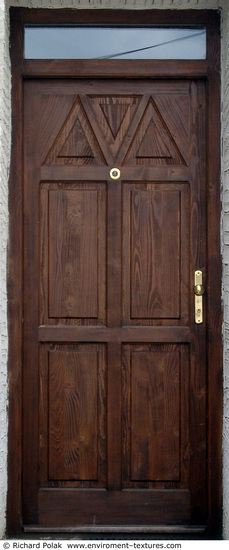 Single New Wooden Doors